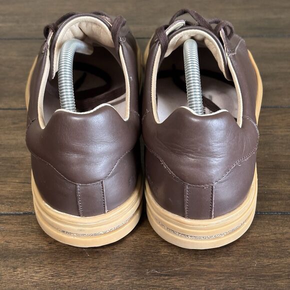 Mens Birkenstock Bend Low Brown Leather Comfort Casual Sneakers Shoes Size 44 - Picture 4 of 10